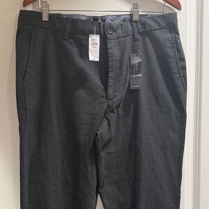 Banana Republic Charcoal Textured Dress Pants